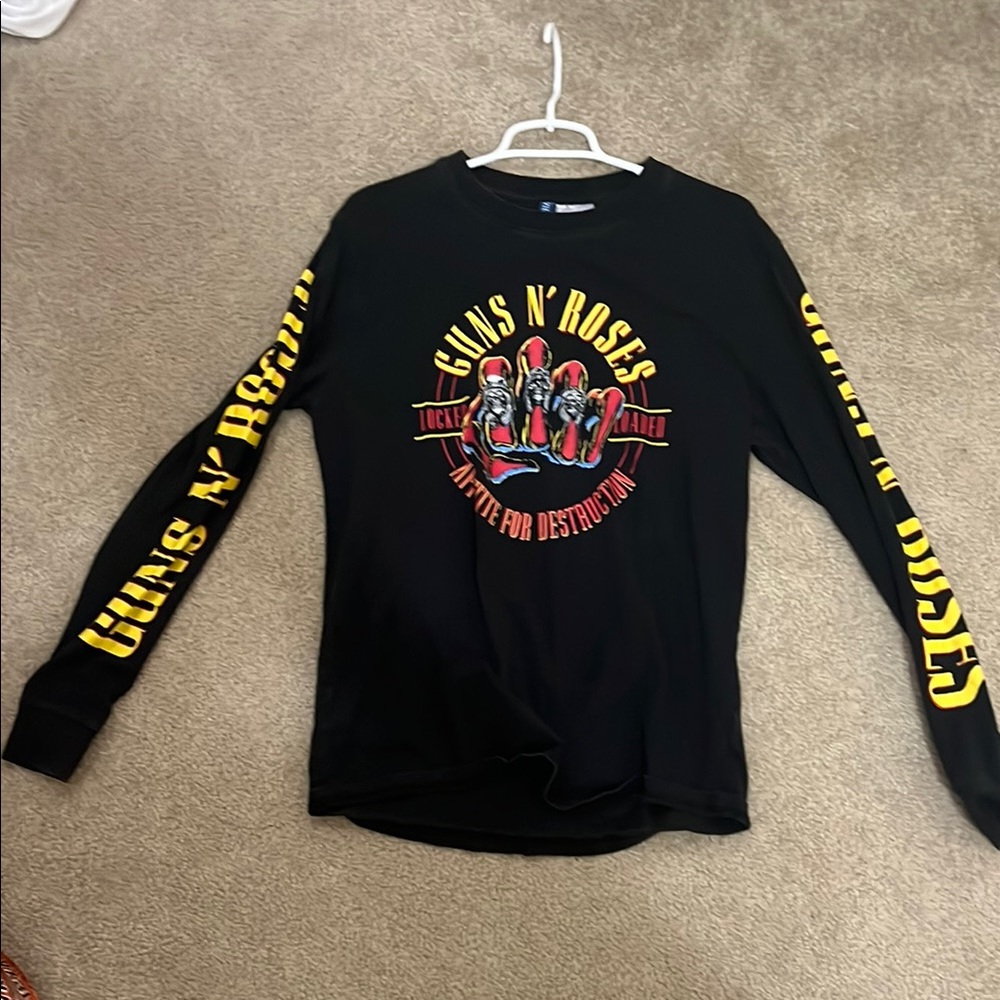 Guns N' Roses Black Long Sleeve Shirt